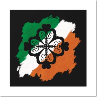 Irish Clover Posters and Art